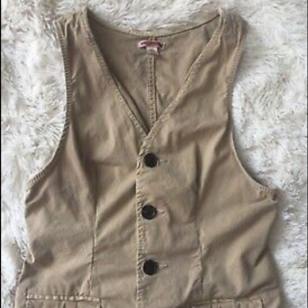True Religion Khaki Vest